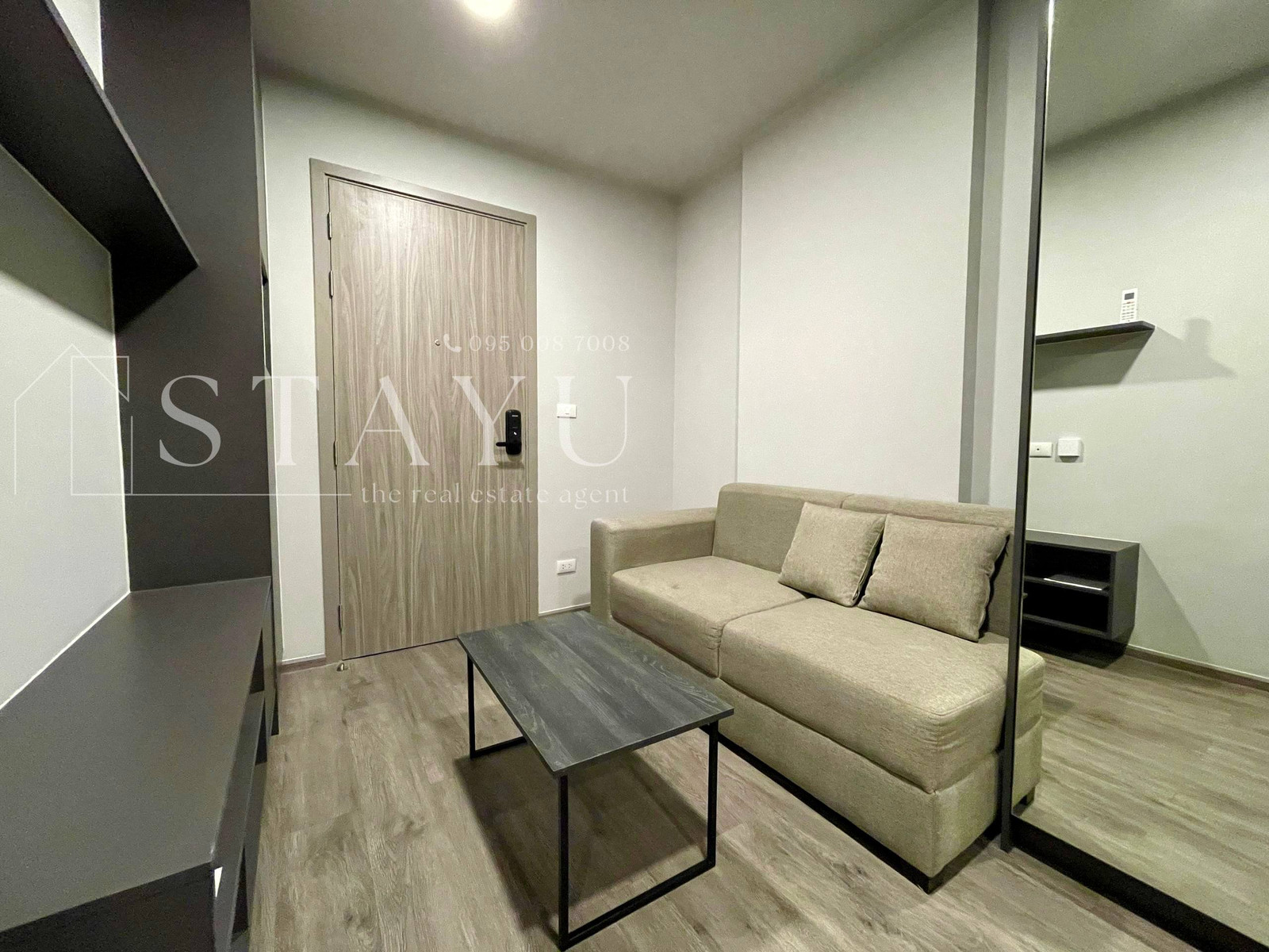 🔥🔥Best price in the building!! Complete with furniture and electrical appliances as shown in the picture!!  You cant find it at this price. There is only one room!! If contact quickly before the room is reserved!! Monte Rama 9, MRT Ramkhamhang – รูปที่ 2