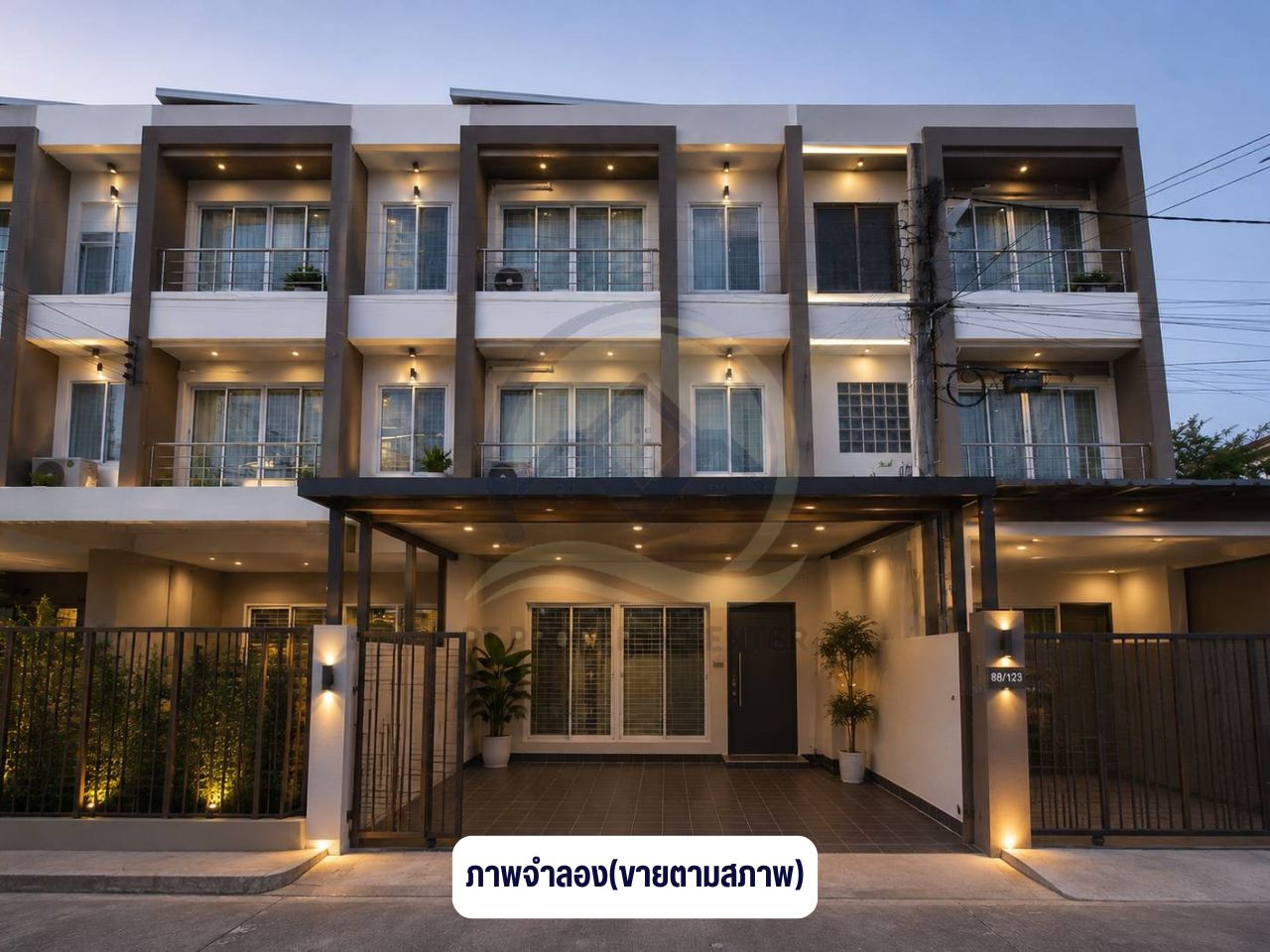 โครงการบ้านพลอยนครา เพลส ถนนวิภาวดีรังสิต ดอนเมือง ทาวน์โฮม 3 ชั้น ราคาถูก หน้าบ้านไม่ชนใคร เดินทางสะดวกเข้า-ออกเมืองได้ง่าย  – รูปที่ 2
