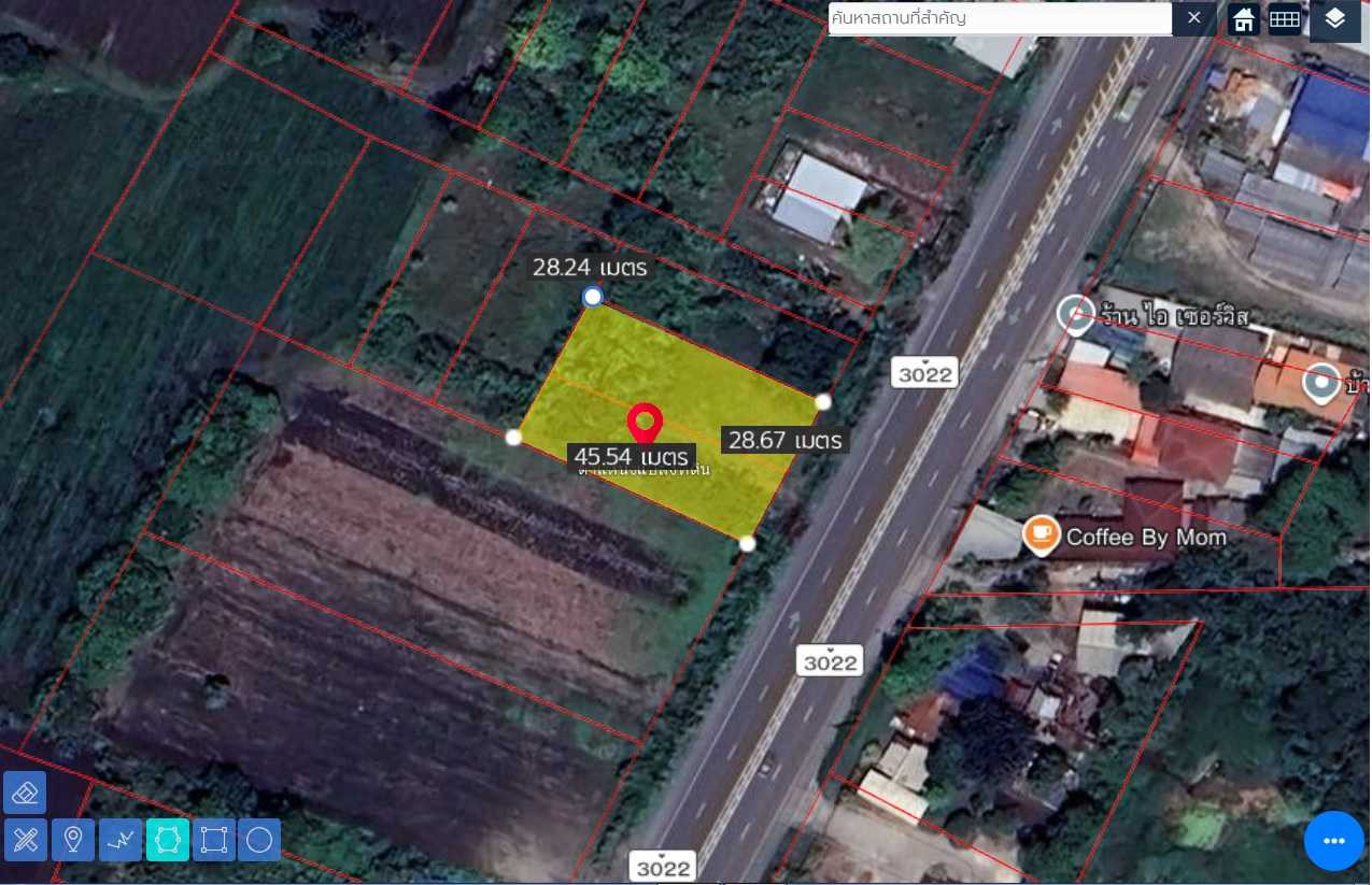Land for sale next to Phra Phutthabat-Tharua Road (3022), width approximately 28 meters. Near Saraburi Provincial Transport Office, Ban Mo branch. Land for sale next to Phra Phutthabat-Tharua Road (3022), width approximately 28 meters. Near Saraburi Provincial Transport Office, Ban Mo branch.