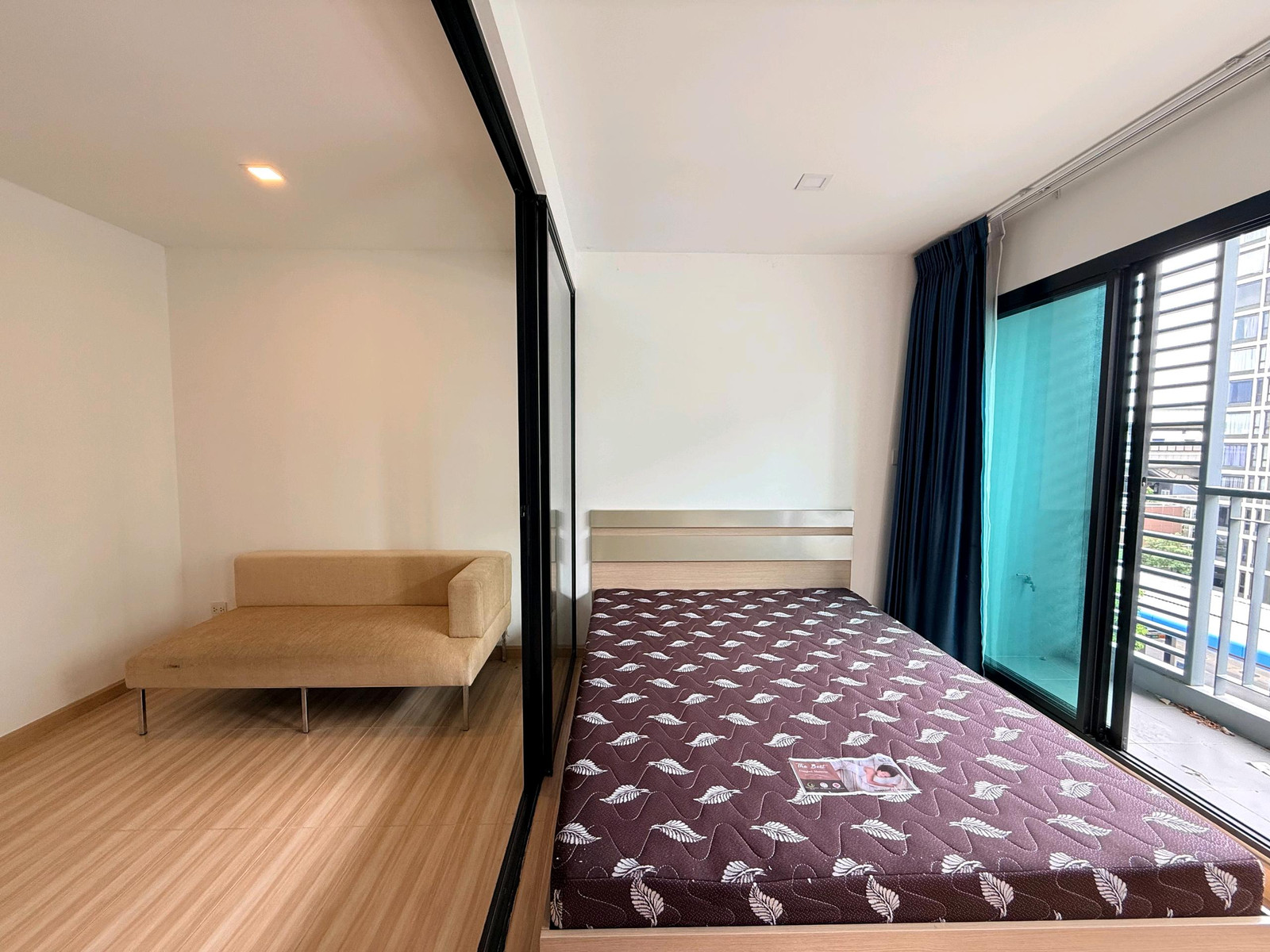 📢Condo for rent Knightsbridge Sky City Saphan Mai 🏢 next to BTS Sai Yut 🚆 Long balcony plan Fully furnished, ready to move in, 12,000/month 🔥