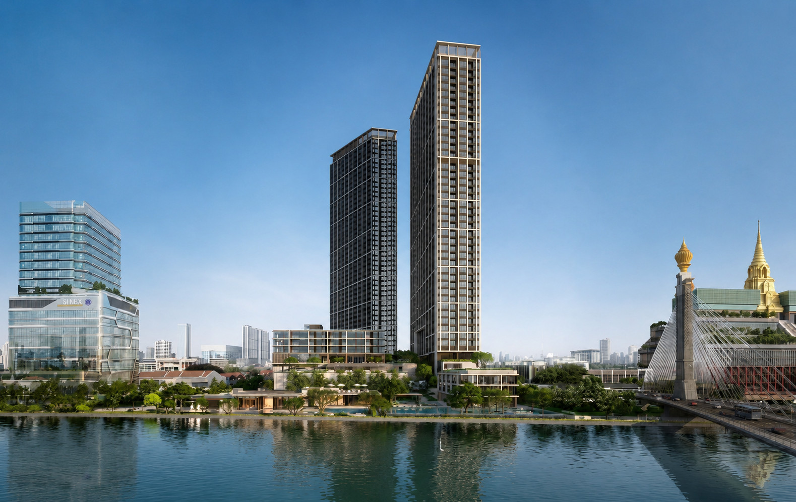 reference baie river bangpho โอกาสลงทุนคอนโดริมน้ำย่านบางโพ เริ่มต้นเพียง 2.79 ล้านบาท* ยีดสวยอนาคตไกล แอดไลน์ @whitesand