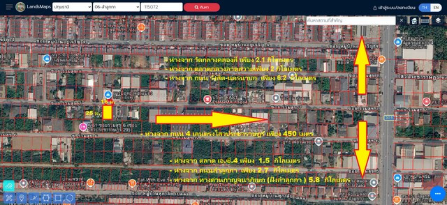 ขายที่ดินลำลูกกา-รังสิต คลอง4 ถนน ไสวประชาราษฏร์ 100 ตรว เหมาะทำโกดัง ออฟฟิศ ปลูกบ้าน ทำเลดี ใกล้แหล่งชุมชน – รูปที่ 3