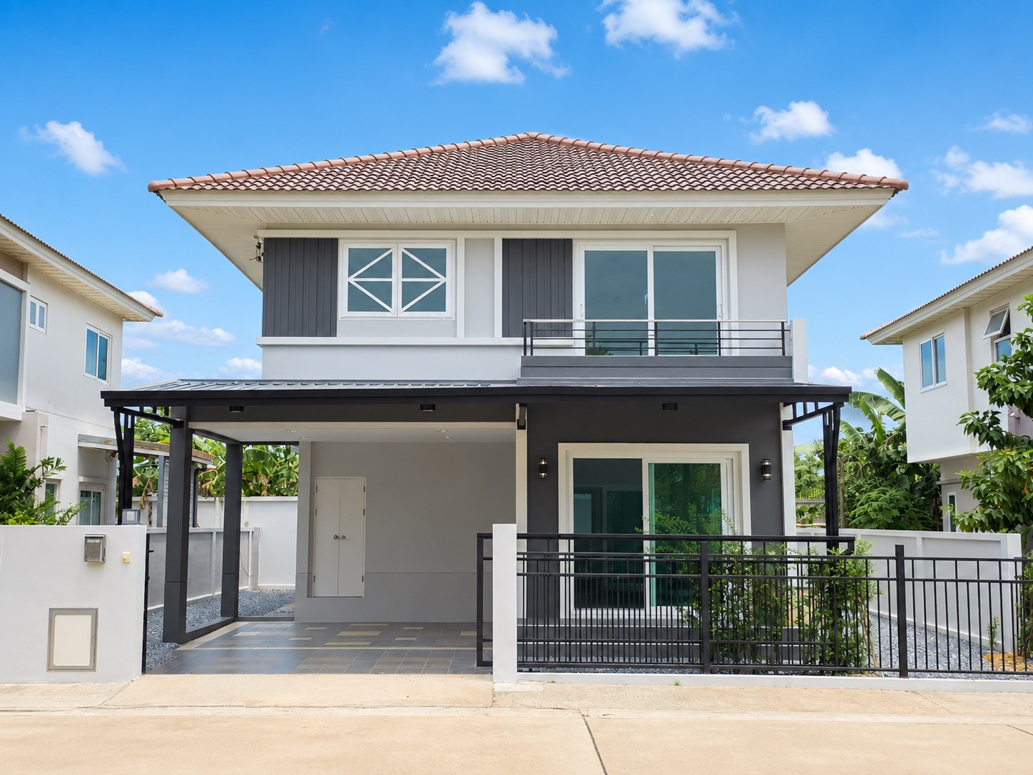2-story detached house, Supalai Bella Thepharak. 2-story detached house, Supalai Bella Thepharak.