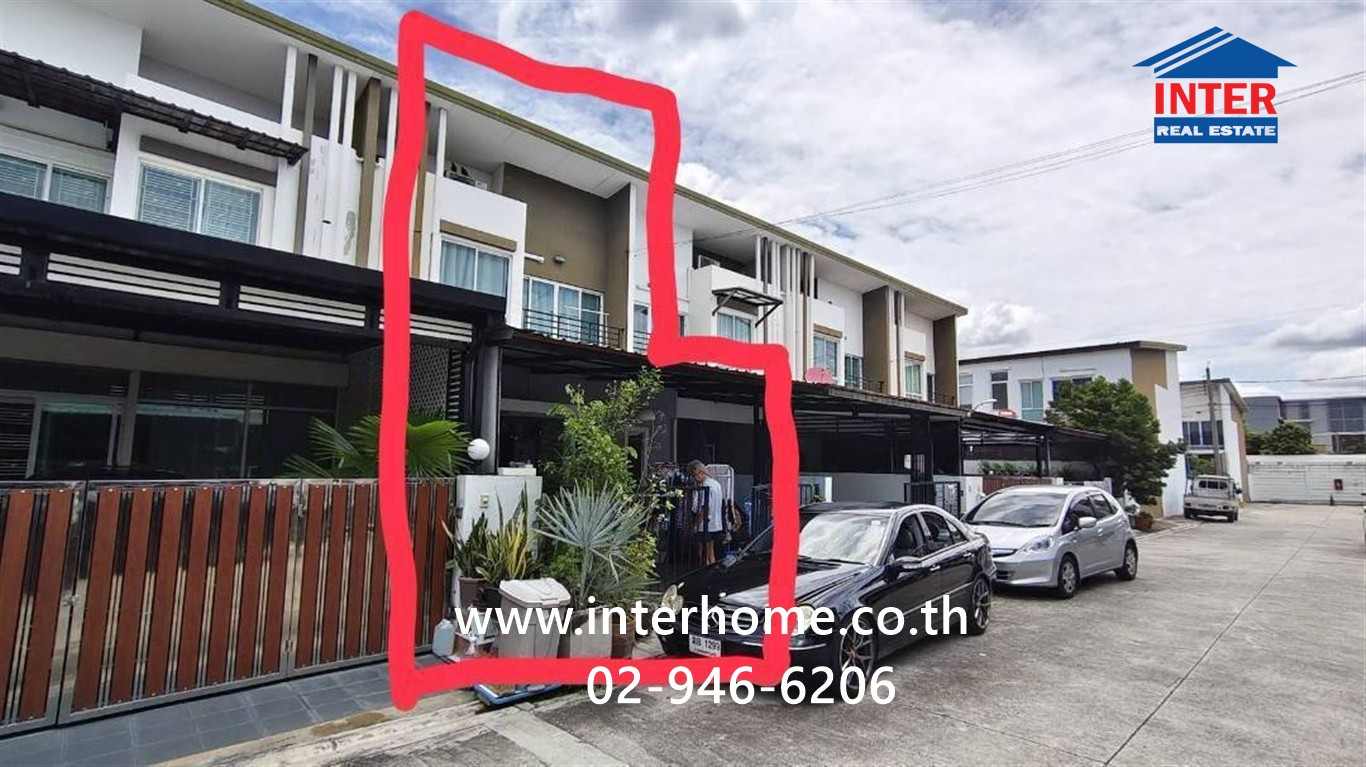 ทาวน์โฮม 2 ชั้น 22.9 ตร.ว. หมู่บ้านซิตี้เซนส์ รัตนาธิเบศร์-เลี่ยงเมืองนนท์13 ซอยเลี่ยงเมืองนนทบุรี13 ถนนรัตนาธิเบศร์ ถนนเลี่ยงเมืองนนทบุรี เมืองนนทบุรี นนทบุรี