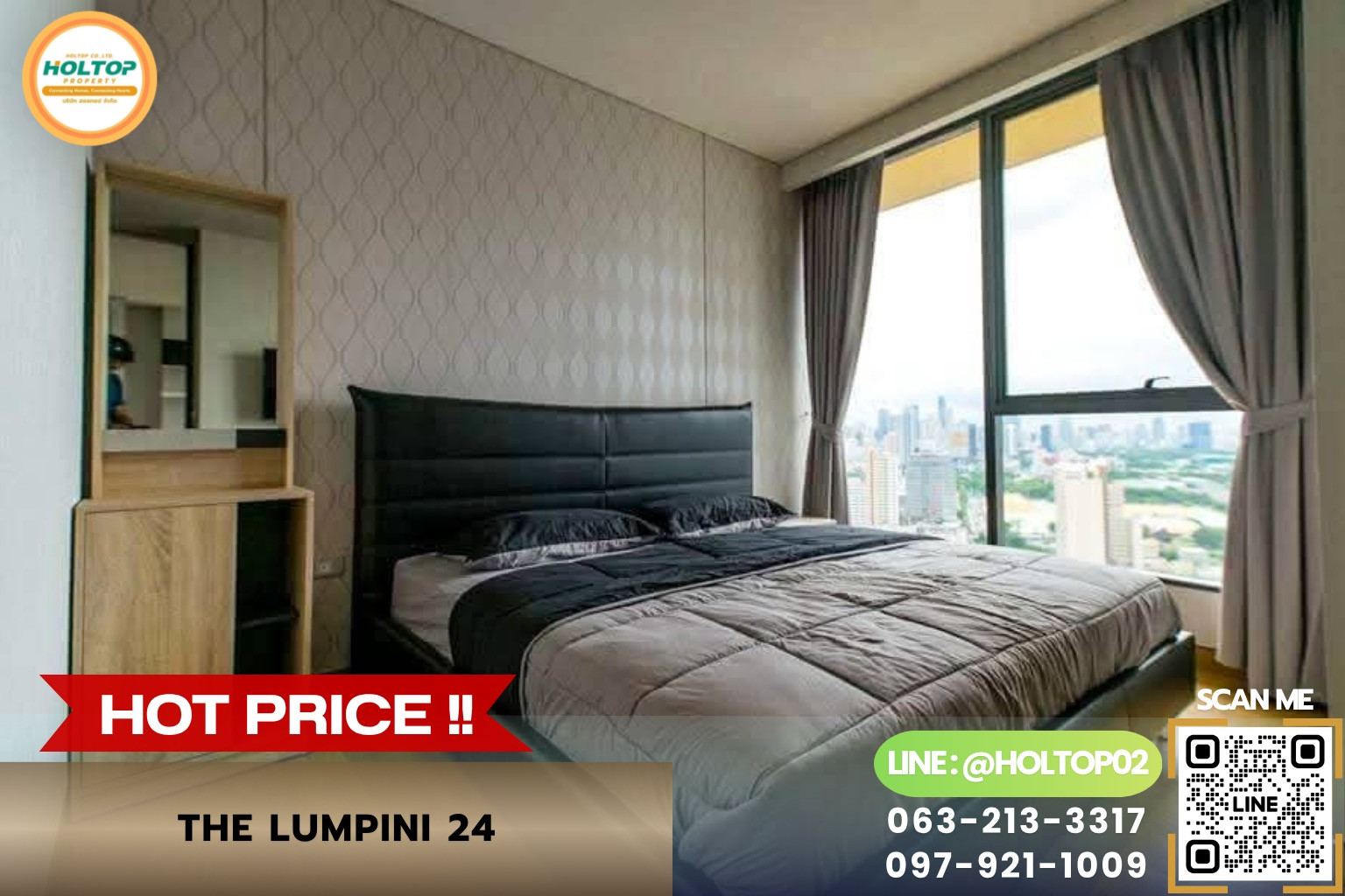 #AA162879 ให้เช่าคอนโด The Lumpini 24 #AA162879 ให้เช่าคอนโด The Lumpini 24