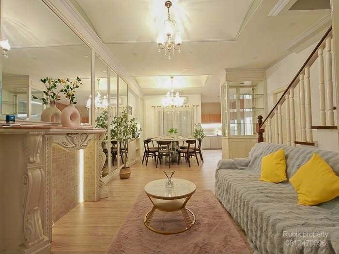 🏡 For rent Baan Klang Krung Rama 3 | 3 bedrooms | Newly renovated | Pet-Friendly RB2238 🏡 For rent Baan Klang Krung Rama 3 | 3 bedrooms | Newly renovated | Pet-Friendly RB2238