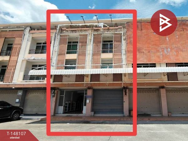 Commercial building for sale, 2 units, area 36 sq m, Noen Phra, Rayong.