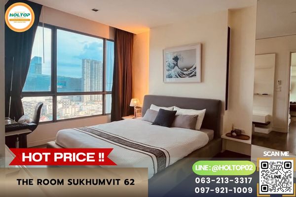 #MN019697 ให้เช่าคอนโด The Room Sukhumvit 62