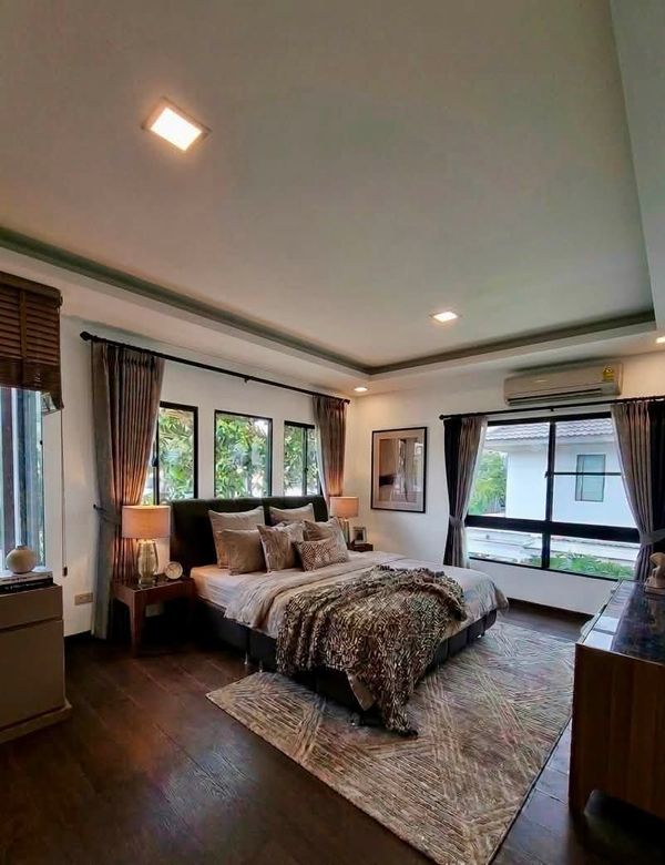 มัณฑนา บางนา กม.7 | บ้านเดี่ยวใกล้ Mega Bangna 4 ห้องนอน เเต่งครบ พร้อมเข้าอยู่