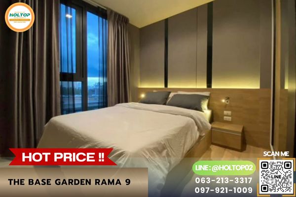 #AA243803 ให้เช่าคอนโด THE BASE Garden Rama 9