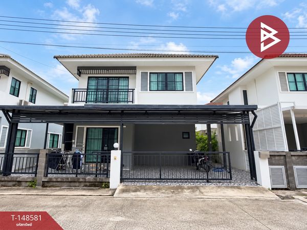 2-story twin house for sale, Maruay Riverside Village, Bang Pakong, Chachoengsao (Baan Maruay Riverside)