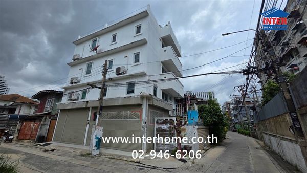 Commercial building, 3 floors, 25 sq m. Commercial building, Soi Charoen Krung 109, Intersection 16, Charoen Krung Road, Soi Charoen Krung 109, Intersection 16, Bang Rak District, Bangkok