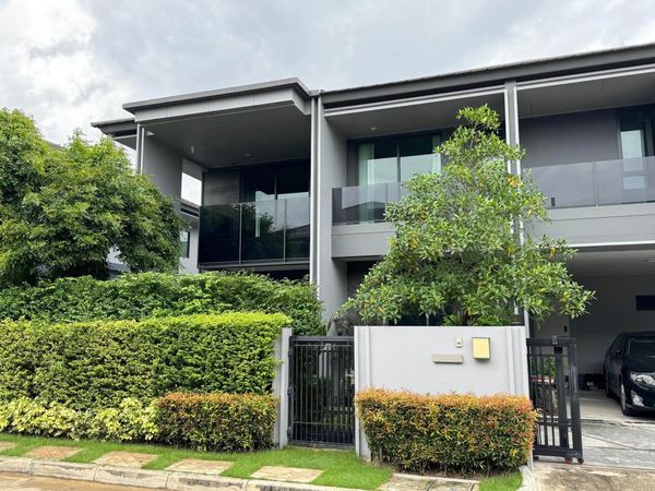 🔥🔥Code 30598🔥🔥 2-story detached house for rent, Setthasiri Krungthep Kreetha 2. 🌐LINE ID: @fastforrentcondo