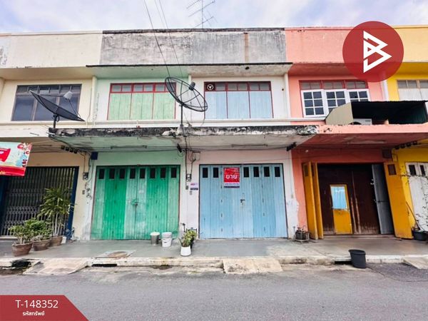 2-story commercial building for sale, area 15.3 square meters, Soi Toh Chin, Ban Pong, Ratchaburi.
