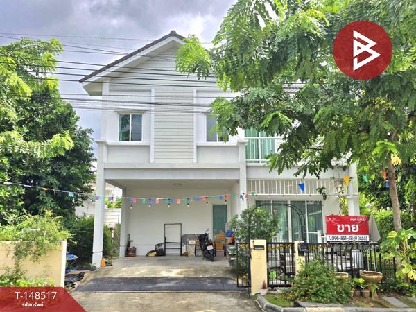 Single house for sale Iconature Village Rama 2 - Thian Talay, wide area at a great price.