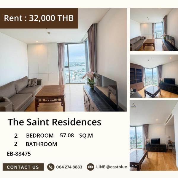 05/10/2026, 🏙️ Luxury Condo for Rent at The Saint Residences! 🎉
2Bed/2Bath, 57.08 sqm, 32,000 THB/month (EB-88475)

Near BTS/MRT Ha Yeak Lat Phrao & Phahon Yothin 🚇
Enjoy top-notch Project Facilities! 🏊‍♂️🏋️‍♀️ 0642748883