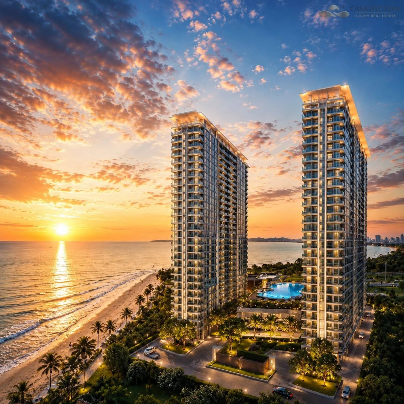 The Twin Tower Jomtien Pattaya The Twin Tower Jomtien Pattaya
