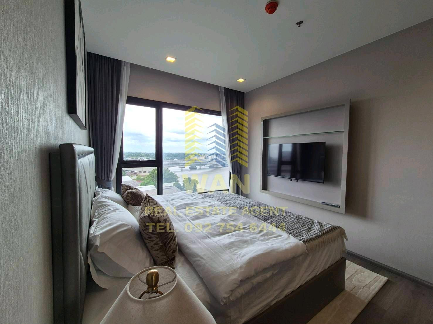 For rent: The Politan Rive, 2 bedrooms, size 52 sq m., beautifully decorated, fully furnished, ready to move in. For rent: The Politan Rive, 2 bedrooms, size 52 sq m., beautifully decorated, fully furnished, ready to move in.