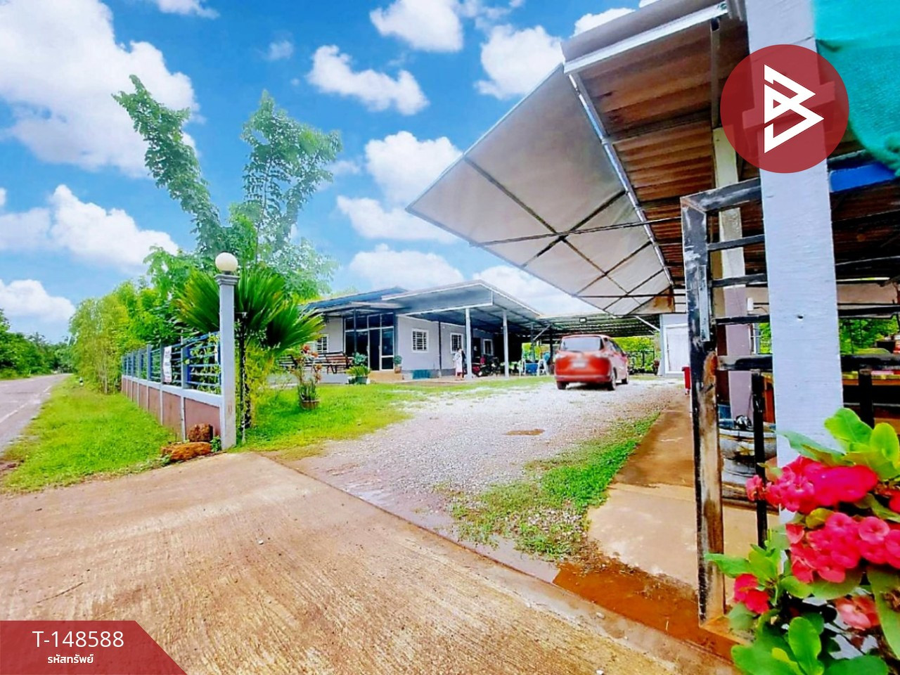 ขายบ้านเดี่ยวพร้อมที่ดิน เนื้อที่ 3 ไร่ โพนพิสัย หนองคาย – รูปที่ 3