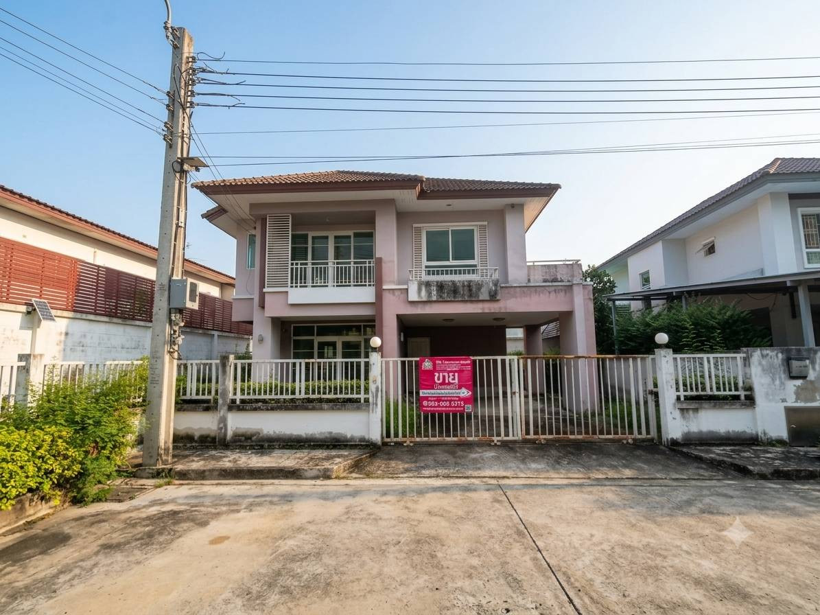 Selling cheapest! Corner detached house, 81.4 sq m, Sena Villa Ramindra, Project 9 Khubon 27, sold as is, suitable for renovation/investors. The structure is perfect. Very wide area Selling cheapest! Corner detached house, 81.4 sq m, Sena Villa Ramindra, Project 9 Khubon 27, sold as is, suitable for renovation/investors. The structure is perfect. Very wide area