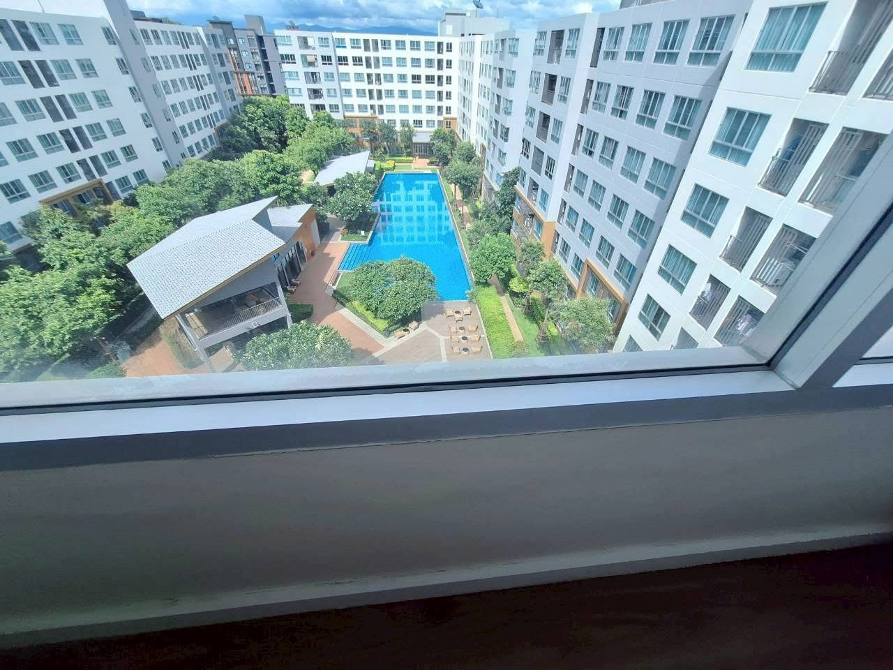 For rent: D Condo Nim, size 37 sq m, 8th floor, pool view. For rent: D Condo Nim, size 37 sq m, 8th floor, pool view.