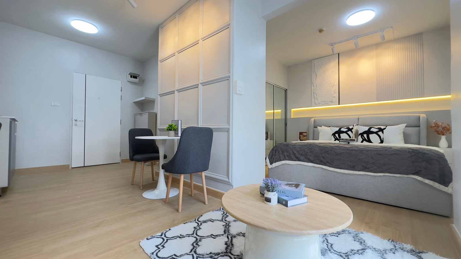 อยากได้คอนโดห้องใหญ่ 35 ตร.ม. ต้องดูห้องนี้!  [ A SPACE สุขุมวิท 77 ] 🏢 คอนโดพร้อมอยู่ ทำเลดี เดินทางสะดวก มีรถรับ-ส่ง BTS 🚐 – รูปที่ 4