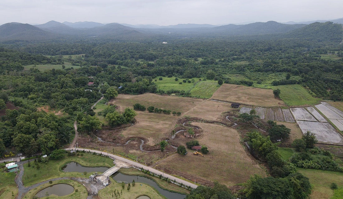 Call : 086-922-9430 Land for sale in Mae On, Chiang Mai, 43-2-66 rai, 160 meters of road frontage, 360 degree mountain views, It is possible to dig a hot spring, Located on the Mae Kampong route – รูปที่ 3