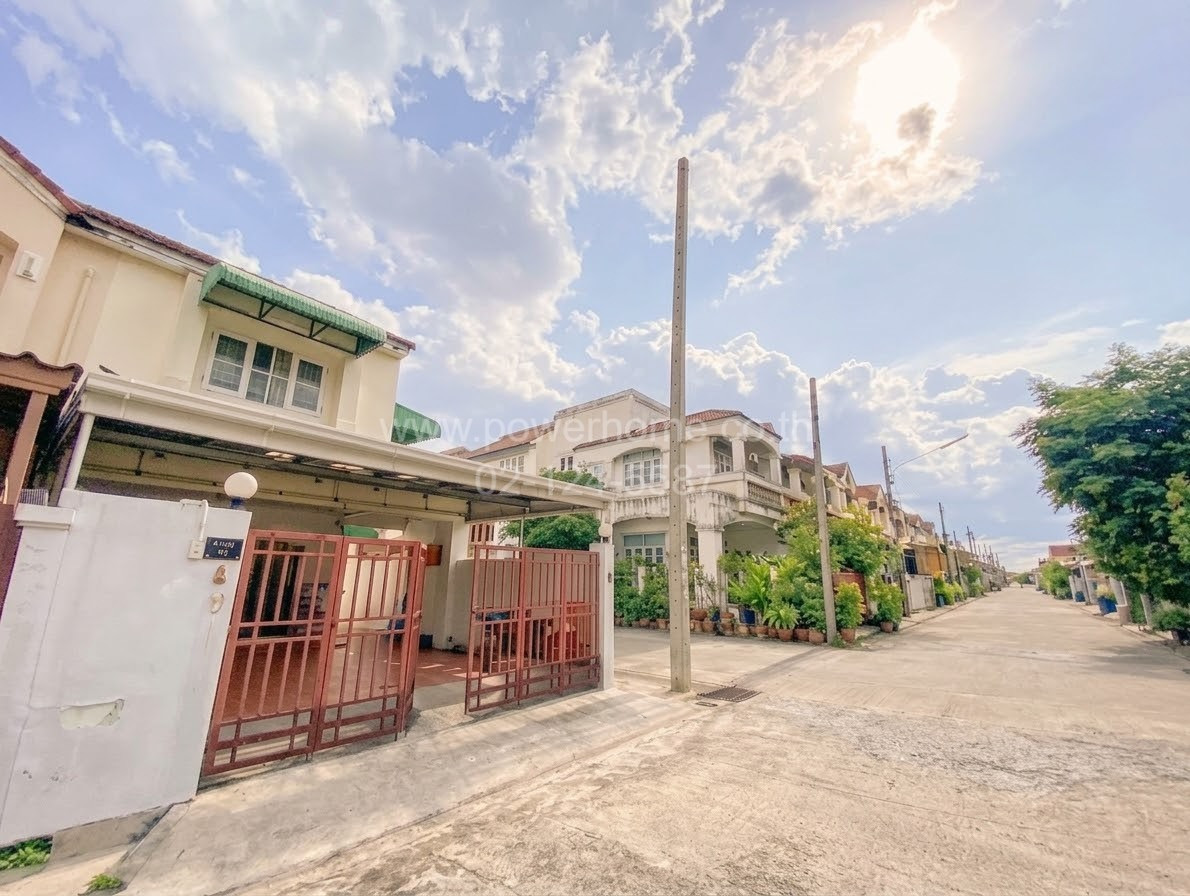 2-story townhouse, Nanthana Garden Village, Rangsit, Rangsit-Pathum Thani Road, good location, near Poonsap Market. – รูปที่ 2