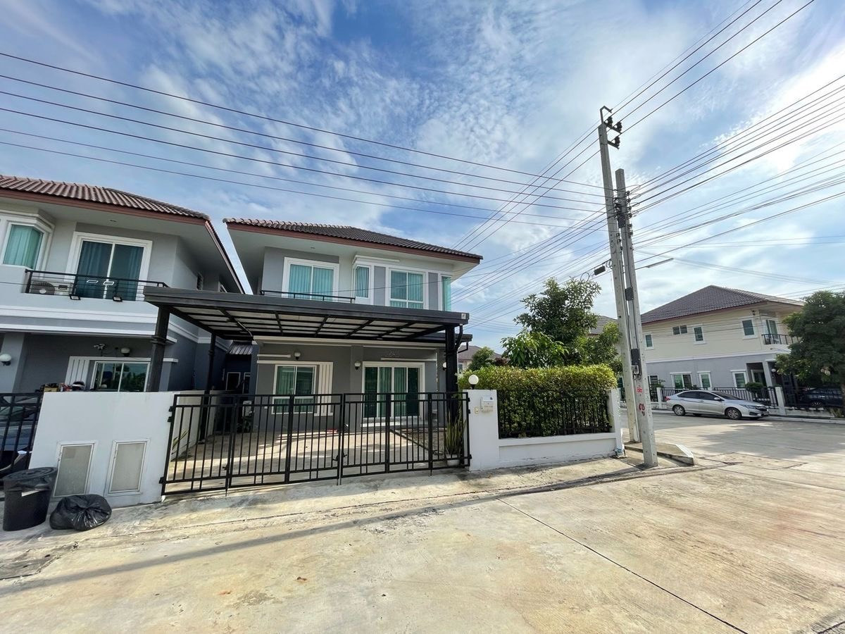M1791 ให้เช่า บ้านเดี่ยว 2 ชั้น นนทวีวิลล์7 หนองจอก  – รูปที่ 2