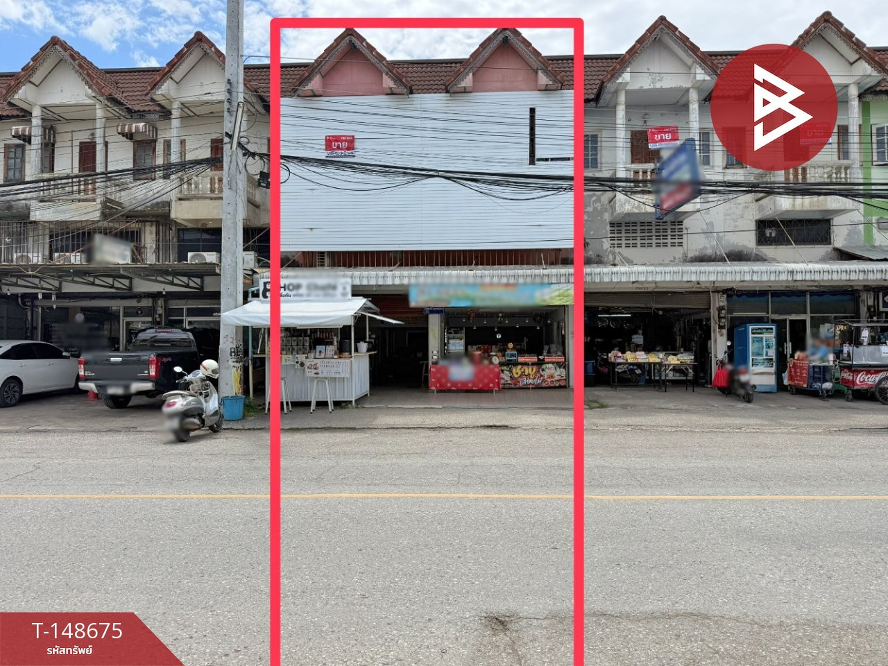 Commercial building for sale, Sanam Na Road, area 39.1 sq m, in Muang Lamphun. Commercial building for sale, Sanam Na Road, area 39.1 sq m, in Muang Lamphun.