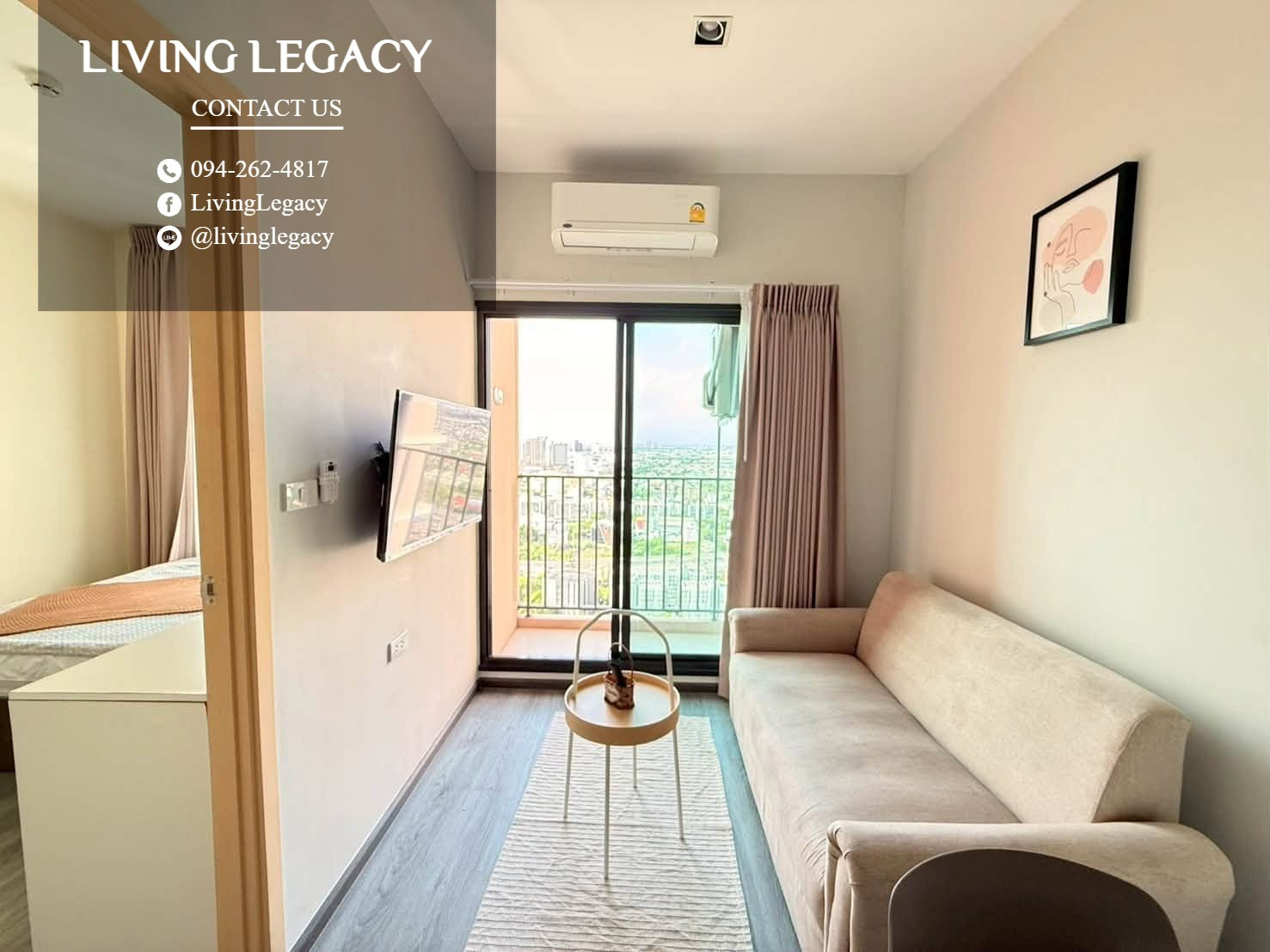 TK3KQC เช่าด่วน คอนโด Rich Park @ Triple Station ชั้นสูง วิวโล่ง | 1 นอน 1 น้ำ | 16,000 บาท/เดือน | LINE: @livinglegacy – รูปที่ 4