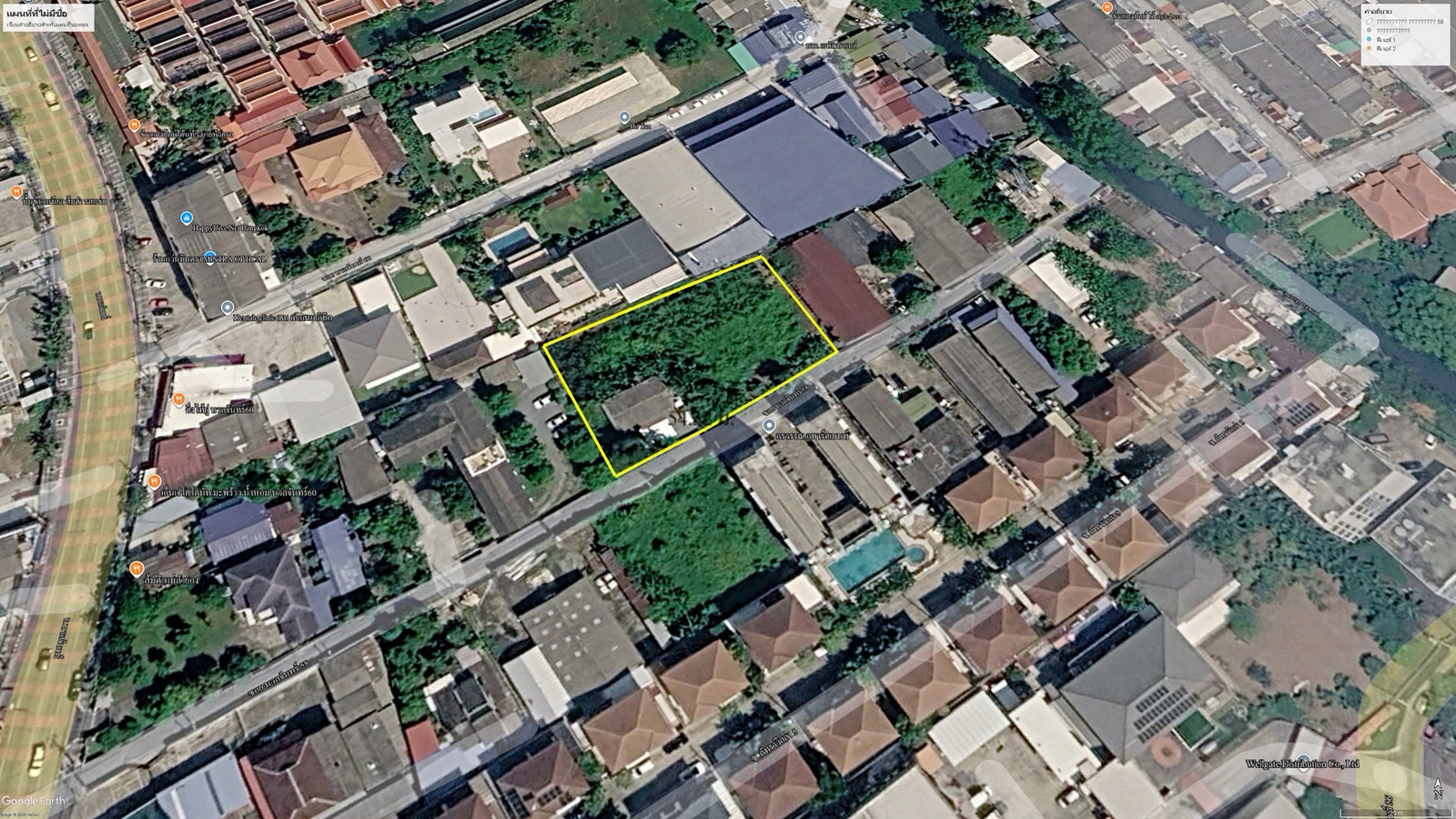 26.500,000.-  ฿  510 ตรว. นวลจันทร์ 58 ขาย ที่ดินพร้อมบ้าน แปลง🟦สวยที่สุดในซอย  😀สนใจติดต่อ : คุณโชติรส 0654289456 Line id :   chotirosiphone – รูปที่ 2