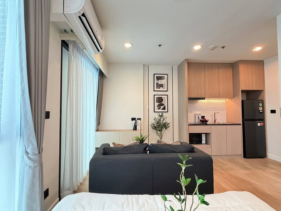 ✨️ครบจบพร้อมอยู่✨️ห้องสวย ขายคอนโด IDEO รัชดา-ห้วยขวาง เดินถึง MRT ห้วยขวาง เพียง 100 เมตร รีโนเวทใหม่ เฟอร์นิเจอร์ + เครื่องใช้ไฟฟ้าครบ🧳พร้อมเข้าอยู่ได้ทันที -SW003945 – รูปที่ 3