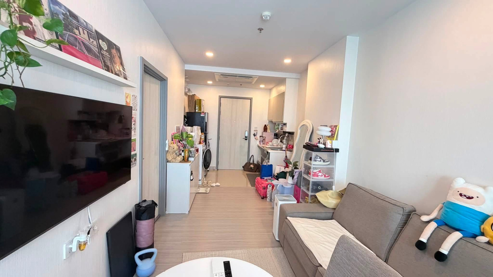 For rent Supalai Lite Tha Phra-Wongwian Yai ✨ Big room 43 sq m. | Separate office room, beautiful light, near MRT Tha Phra 600 m.