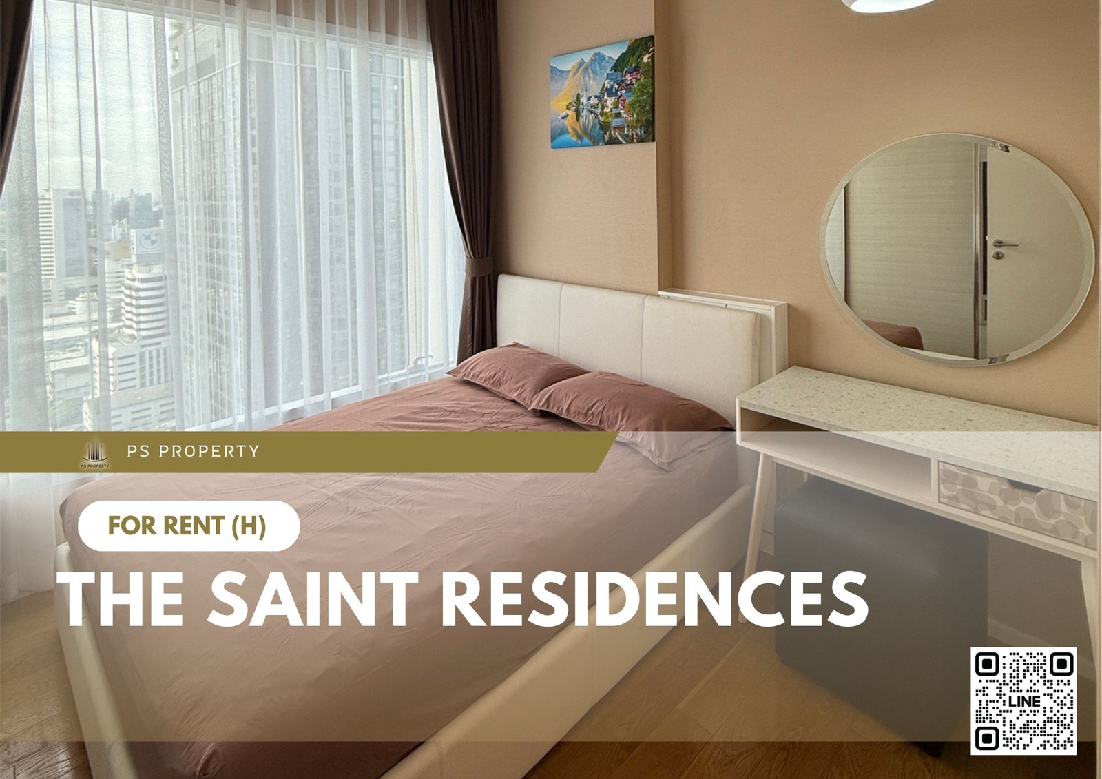 For Rent 📍 The Saint Residences 📍 Fully furnished and equipped with appliances; near BTS Ha Yaek Lat Phrao. For Rent 📍 The Saint Residences 📍 Fully furnished and equipped with appliances; near BTS Ha Yaek Lat Phrao.