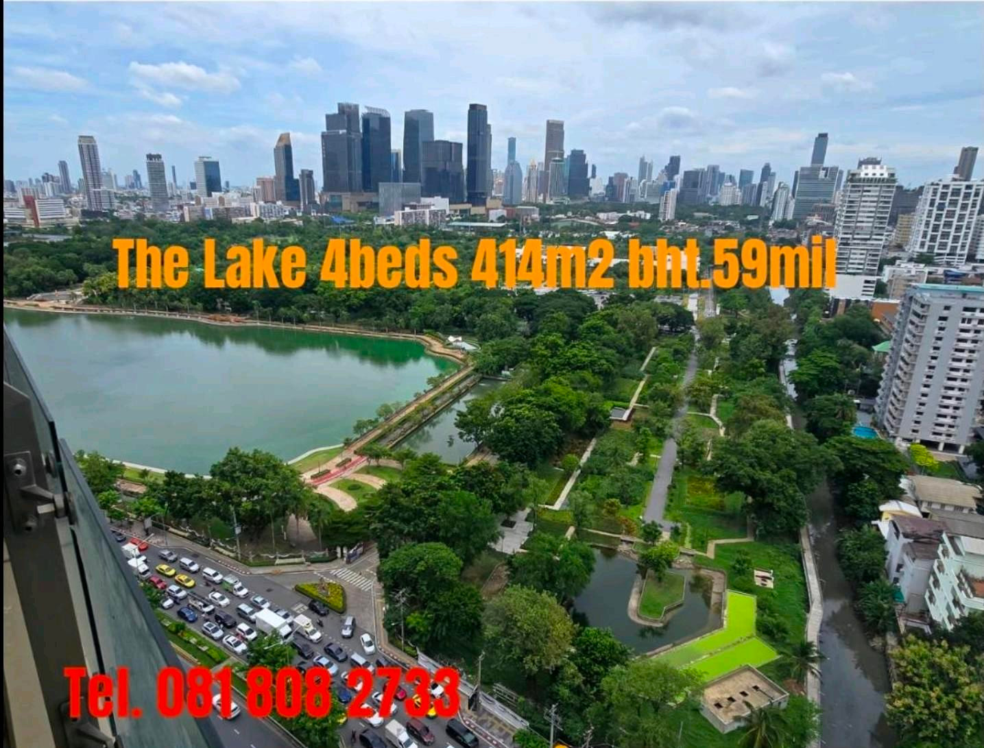 For Sale The Lake 4beds 410sqm. Best Deal bht.59mil