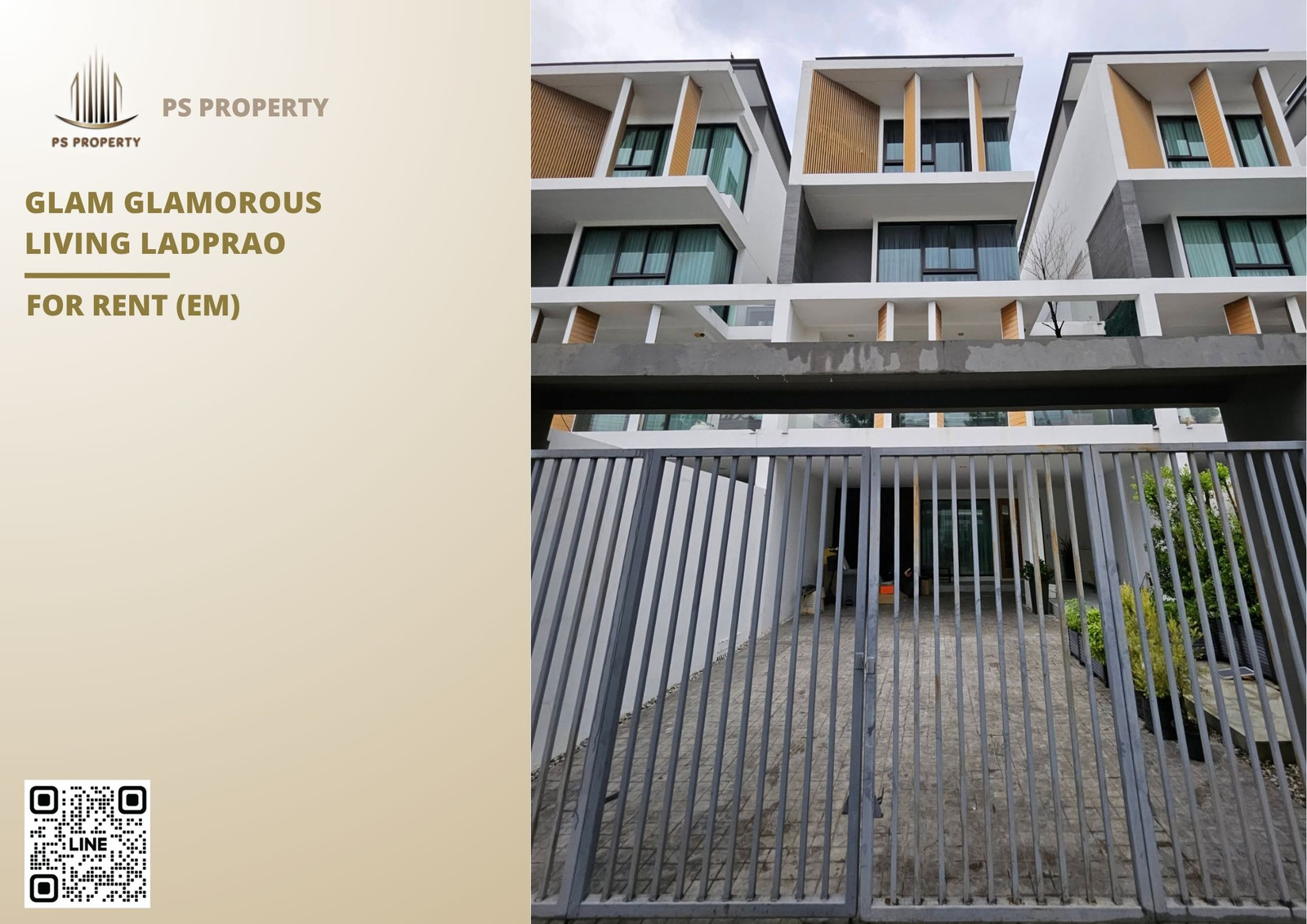 Townhouse for Rent 🔥 Glam Glamorous Living Ladprao 🔥 3 Bedrooms, 4 Bathrooms – Luxury Home Office in the Heart of Ladprao-Chokchai 4 Townhouse for Rent 🔥 Glam Glamorous Living Ladprao 🔥 3 Bedrooms, 4 Bathrooms – Luxury Home Office in the Heart of Ladprao-Chokchai 4