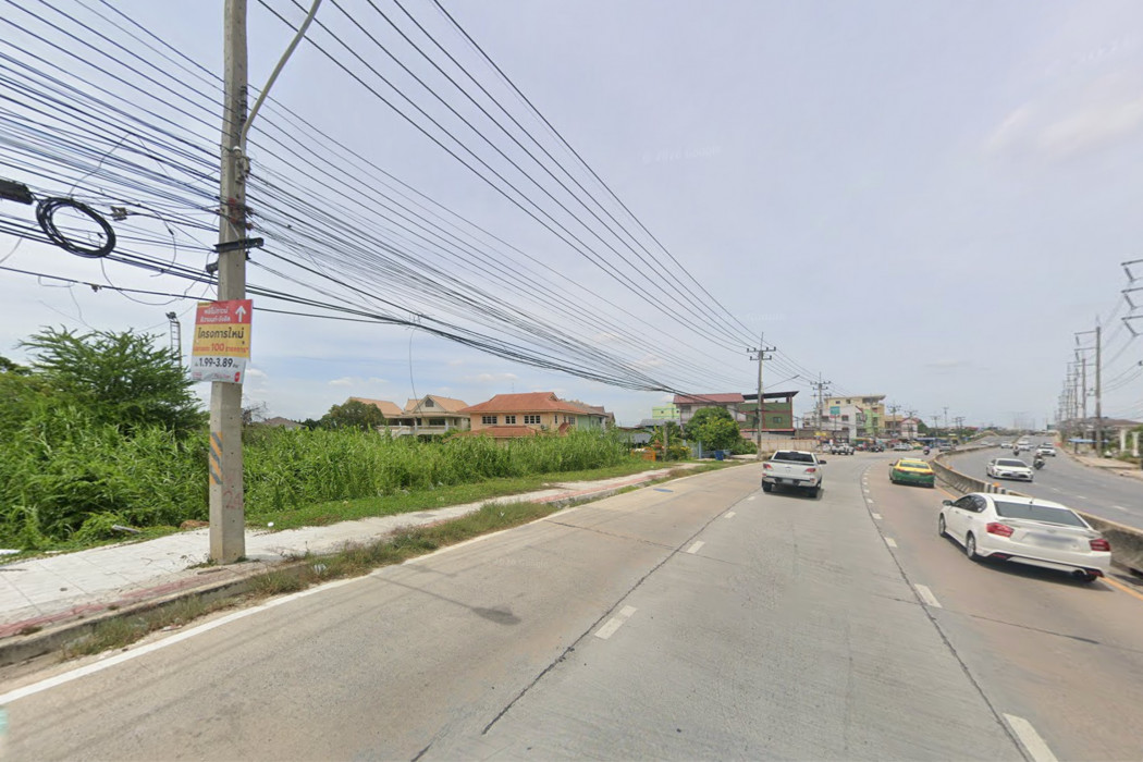 ขาย ที่ดิน ริมถนนติวานนท์ ต.บ้านกลาง ปทุมธานี 201 ตรว เหมาะทำร้านค้า สำนักงาน KK – รูปที่ 4