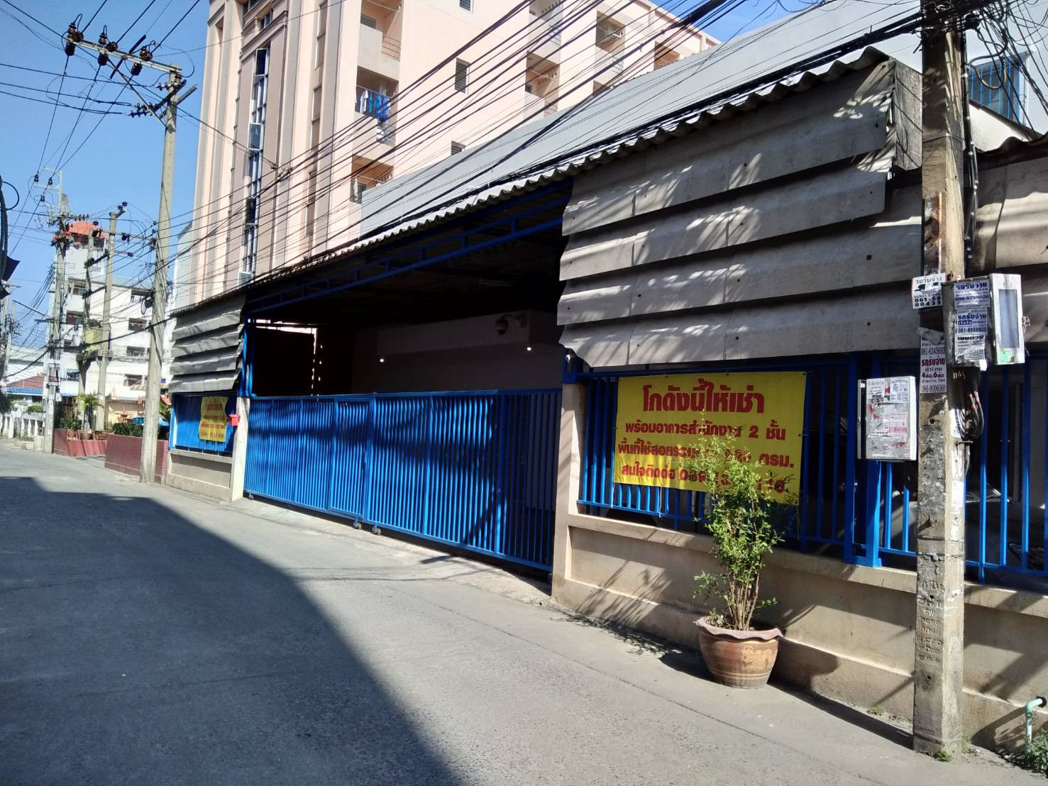 Warehouse with office for rent Usable area 920 sq m., near Theparak intersection, no flooding, easy in and out, only 59,000/month. – รูปที่ 3