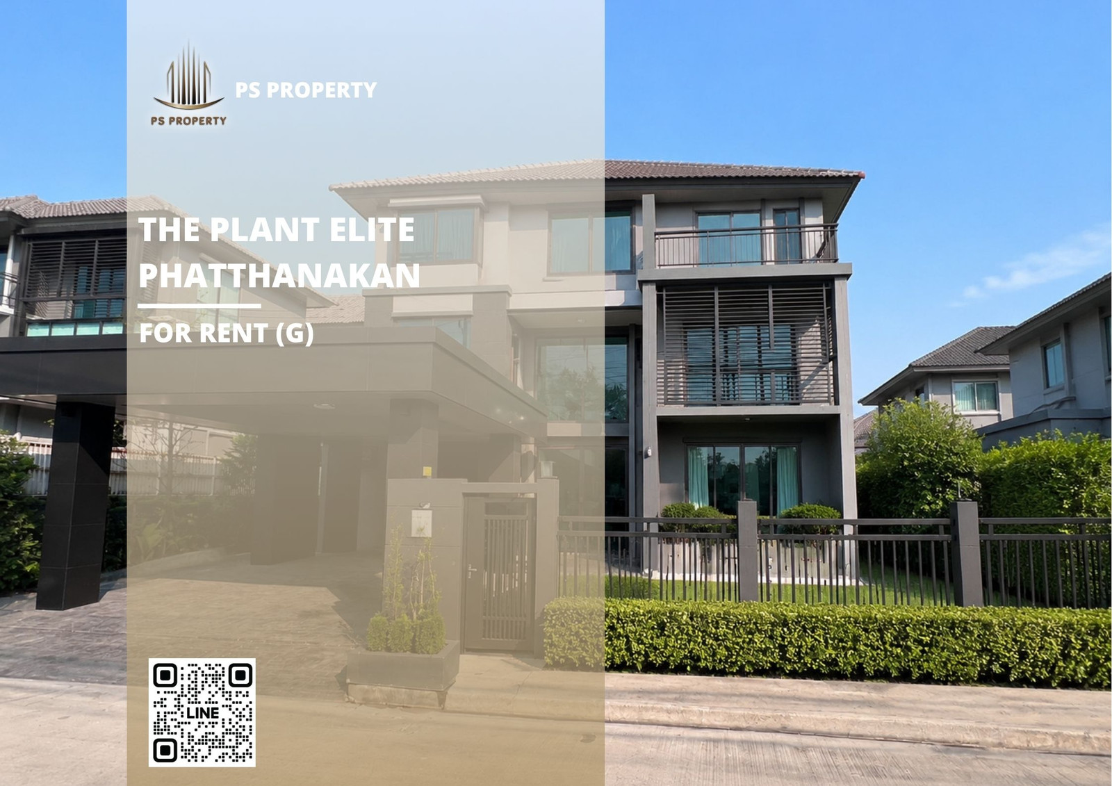 บ้านเดี่ยวให้เช่า 📍 The Plant Elite Phatthanakan 📍 7 ห้องนอน 7 ห้องน้ำ ใกล้ทองหล่อ เอกมัย