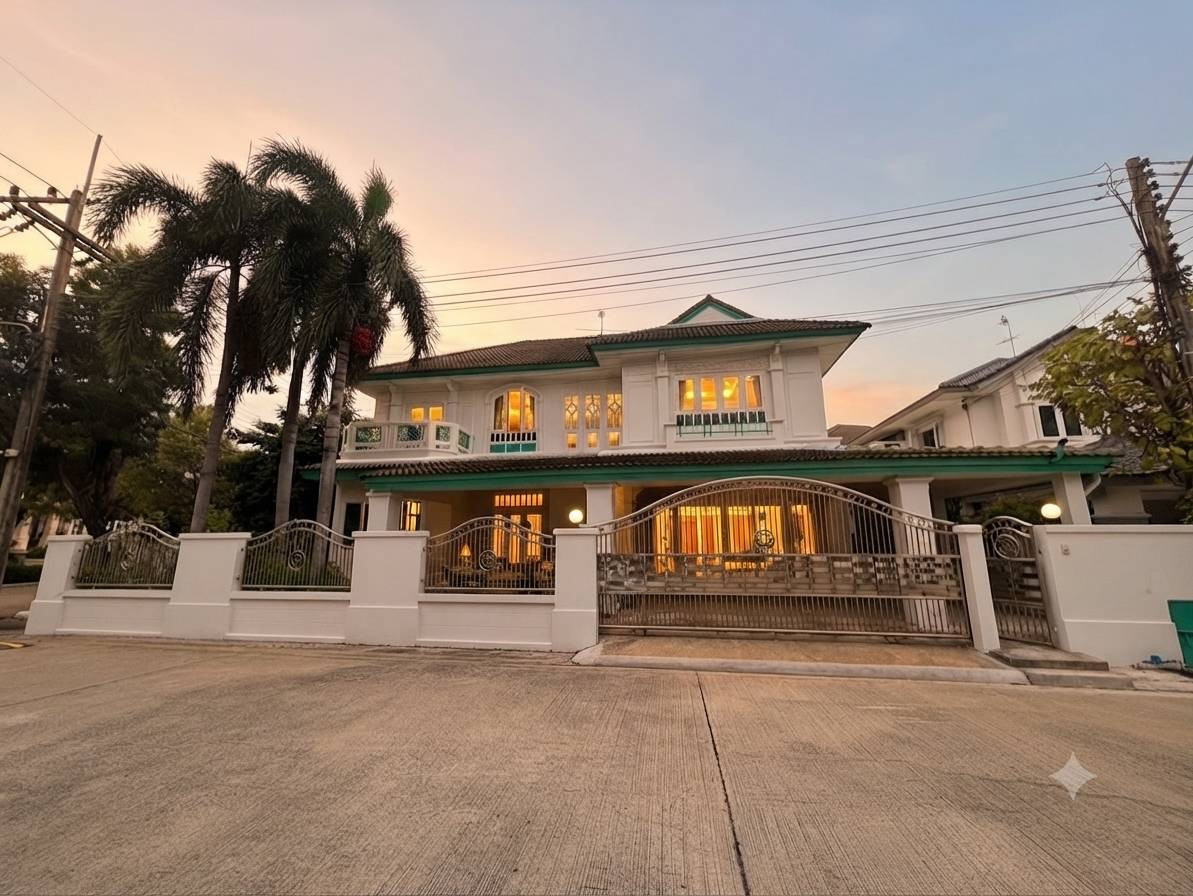 🏡 ให้เช่า บ้านหลังมุมสไตล์ Modern Vintage | รังสิต–ปทุมธานี | มณีรินทร์ มาสเตอร์พีซ | 45,000 บ./เดือน 🏡 ให้เช่า บ้านหลังมุมสไตล์ Modern Vintage | รังสิต–ปทุมธานี | มณีรินทร์ มาสเตอร์พีซ | 45,000 บ./เดือน