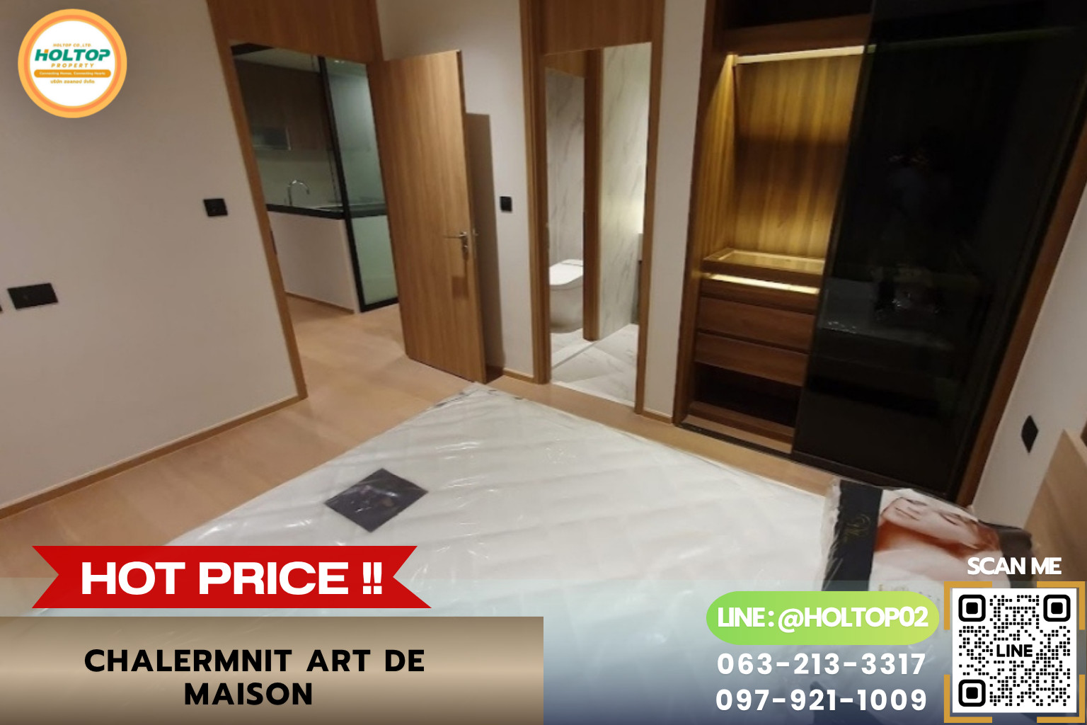 #AA27835 ให้เช่าคอนโด Chalermnit Art De Maison #AA27835 ให้เช่าคอนโด Chalermnit Art De Maison