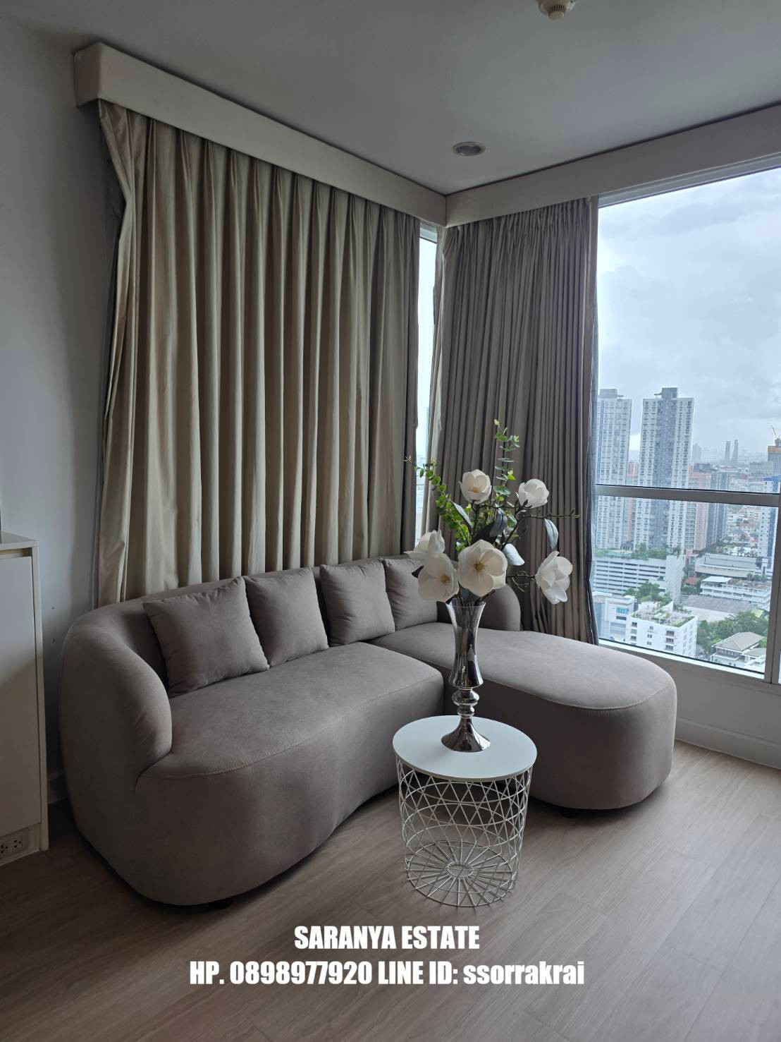 ให้เช่า เดอะ คอมพลีท นราธิวาส The Complete Narathiwat 27,000 บาท ขนาดห้อง : 55 ตร.ม.  2 ห้องนอน 2 ห้องน้ำ ตกแต่งพร้อมเข้าอยู่ ติดต่อ สรัญญา สรไกร
