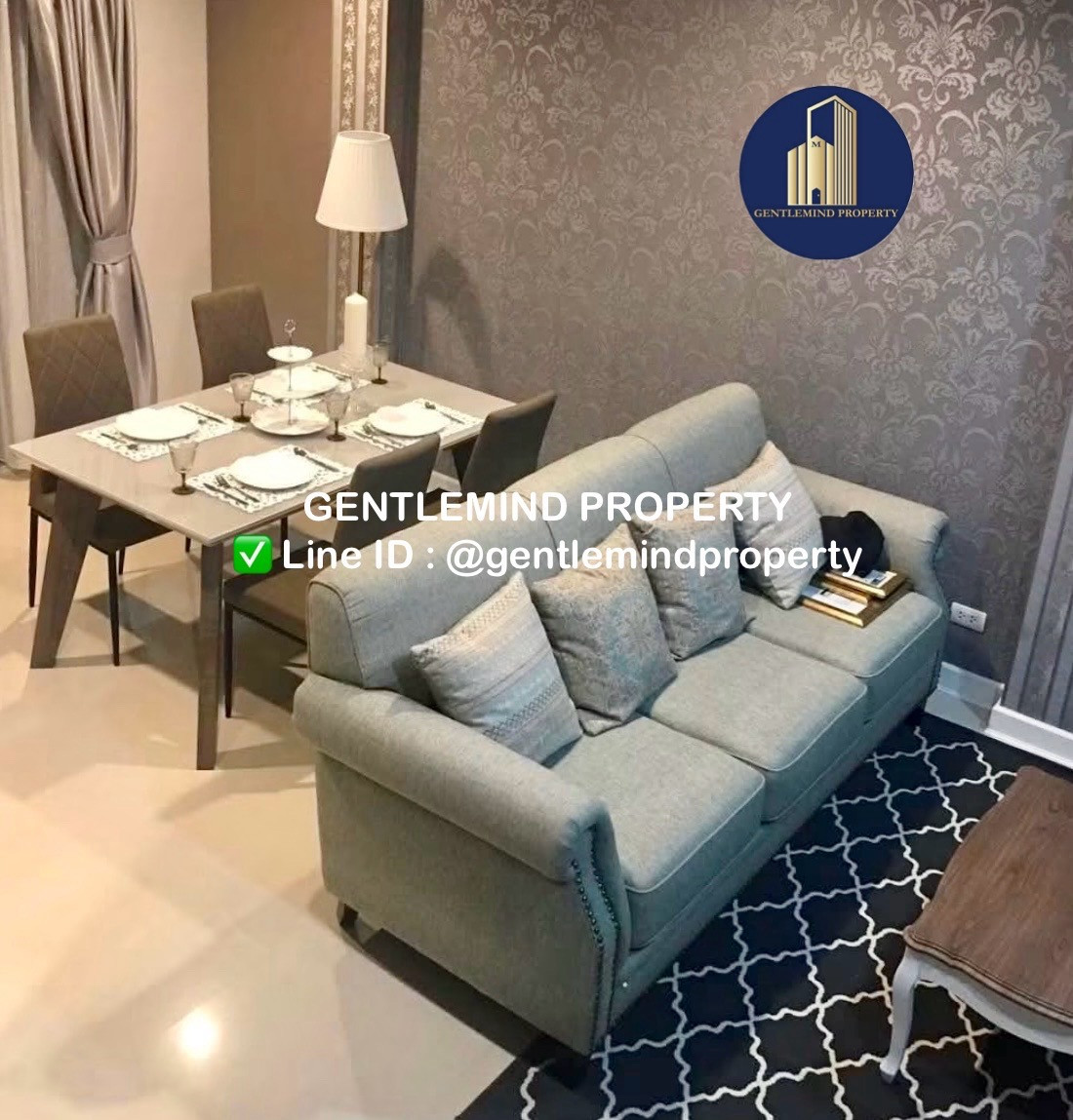 ☀️🎁🍒ให้เช่าบ้านหลังมุม The Preston Townhome Rama9 Krungthepkreetha | ✅Line ID : @gentlemindproperty – รูปที่ 2