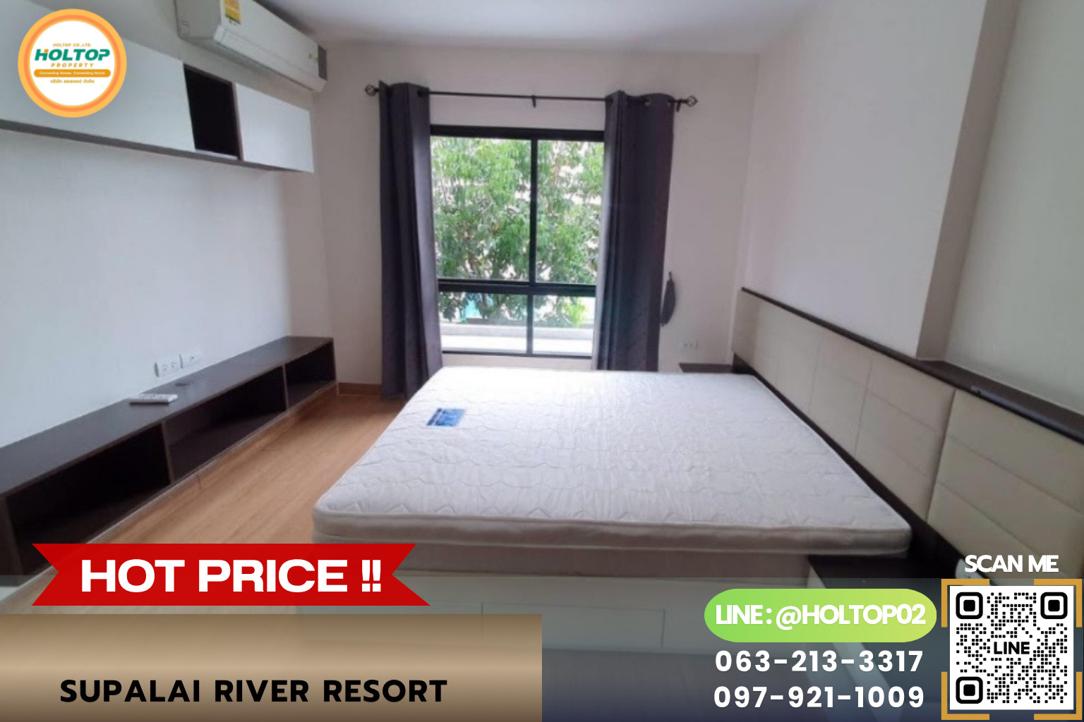 #AA52405 ให้เช่าคอนโด Supalai River Resort #AA52405 ให้เช่าคอนโด Supalai River Resort