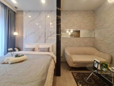 🔥For Rent Now🔥 One9Five Phra Ram 9, 1 Bedroom unit, 35th floor, 28 sq.m., ready to move in.