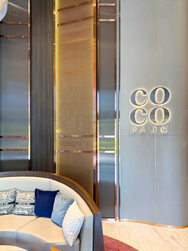 For sale: Coco Parc Condo Rama 4, 2 bedrooms, size 67 sq m., 22nd floor.