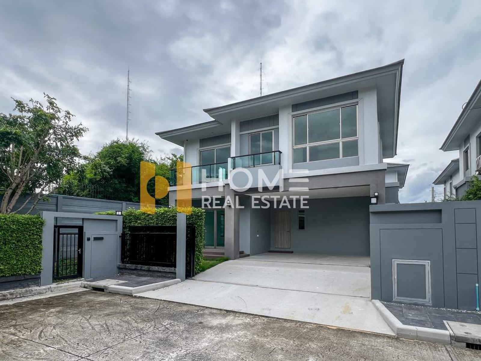 บ้านหลังมุม สภาพเหมือนมือหนึ่ง 🏡 เดอะ ปาล์ม กรุงเทพกรีฑา - วงแหวน / 4 ห้องนอน (ขาย), The Palm Krungthep kritha - Wongwaen / 4 Bedrooms (FOR SALE) BZD268