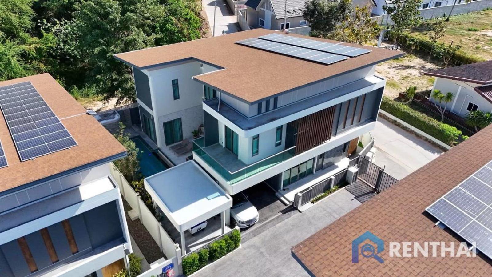 ให้เช่า และ ขาย Pool villa หรูแต่งครบ ทำเลใกล้อ่างมาบประชัน – รูปที่ 3