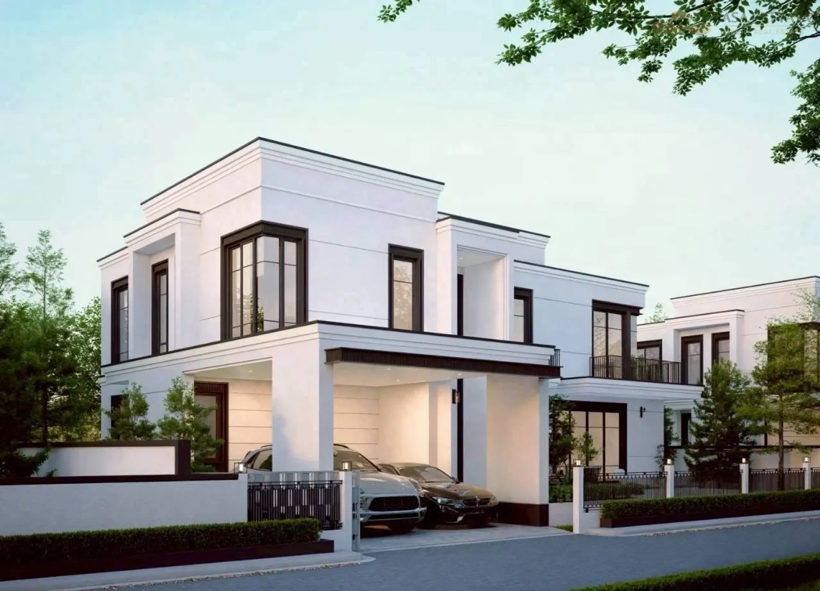 Luxury Pool Villa for Sale - Smaltan Villa (Huay Yai) | Modern French Classic Style